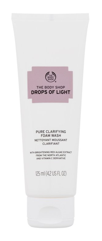 The Body Shop Drops Of Light Čisticí krém Pure Clarifying Foam Wash 125 ml pro ženy