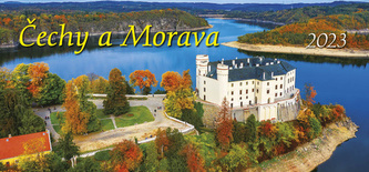 Kalendář 2023 Čechy a Morava, stolní