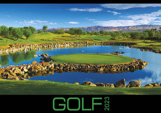 Kalendář 2023 Golf, nástěnný
