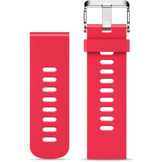 Výměnný pásek pro hodinky ALIGATOR Silikonový 20 mm Červený