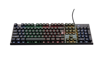 SUREFIRE KingPin X2 Multimedia Metal RGB herní klávesnice, US