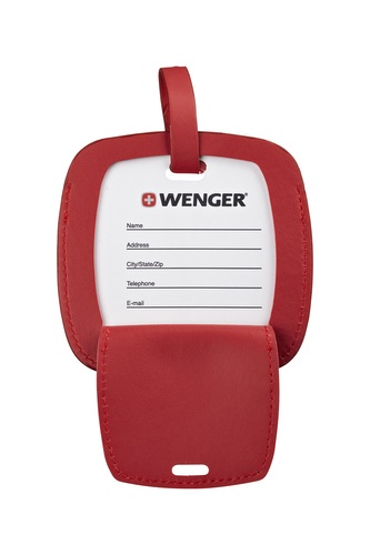 WENGER Jumbo Luggage Tag, červená