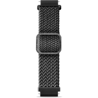 Výměnný pásek pro hodinky ALIGATOR Textilní 20 mm Černý