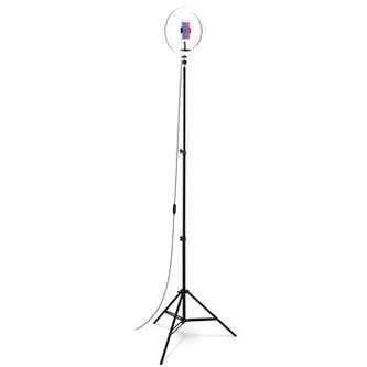 CONNECT IT Selfie12Ring kruhové 12" LED světlo + stativ 2,1 m