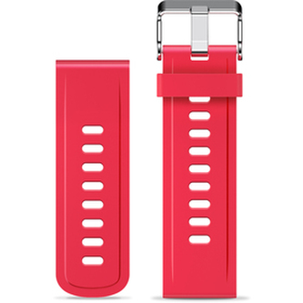 Výměnný pásek pro hodinky ALIGATOR Silikonový 22 mm Červený