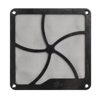 SilverStone FF122B, 120x120, Grille and Filter Kit magnetický