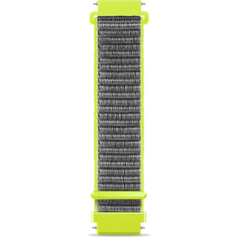 Výměnný pásek pro hodinky ALIGATOR Nylonový 22 mm Limetkový
