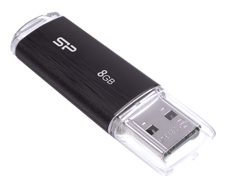 Silicon Power Ultima U02 Black 8GB USB 2.0