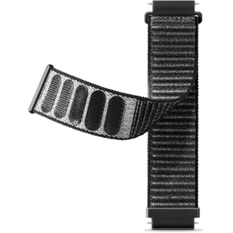 Výměnný pásek pro hodinky ALIGATOR Nylonový 22 mm Černý