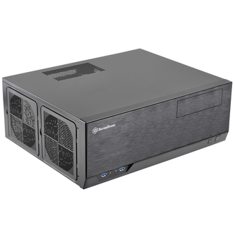 SilverStone Grandia GD09B černá, HTPC/Desktop, ATX