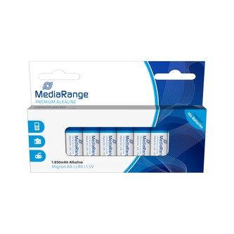 MediaRange Premium alkalické baterie Mignon AA 1,5V, 10ks