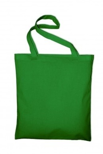 Taška bavlněná, 140 g/m², 38 x 42cm, zelená (Peagreen)