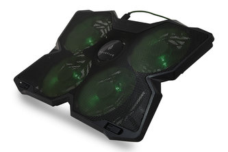 SUREFIRE Bora Gaming chladicí podložka pod notebook zelená