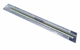 Poměrové měřítko, zemědělské, plastové, trojůhelníkové "602"