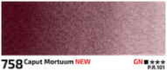 Akvarelová barva Rosa 10ml – 758 caput mortuum