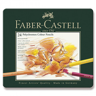 Pastelky Polychromos 24ks Faber-Castell