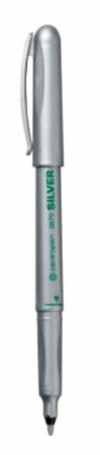 Stříbrný marker Centropen