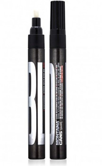 Alkoholový marker Bold 3mm špičatý černý