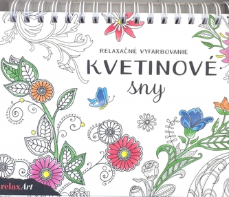 Kvetinové sny - Relaxačné vyfarbovanie