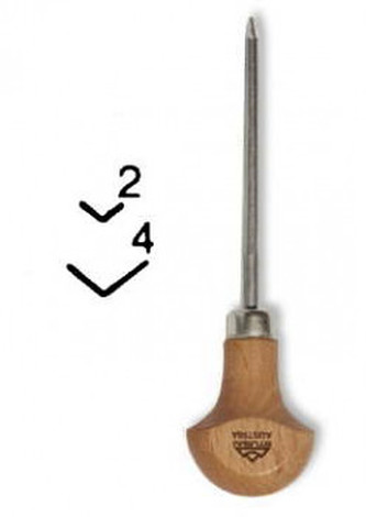 Rydlo Stubai tvaru V 100° 5845 – šířka 3mm