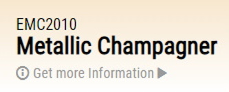 Sprej Montana Metallic 400ml – 2010 Champagner