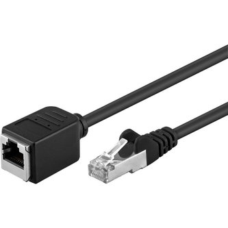 PremiumCord prodlužovací Patch kabel FTP RJ45-RJ45 M/F 0,5m