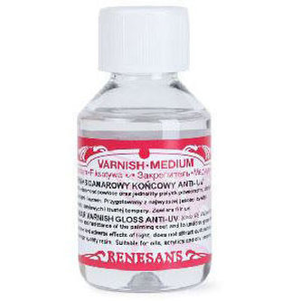 Damarový lak lesklý anti UV Renesans 1000ml