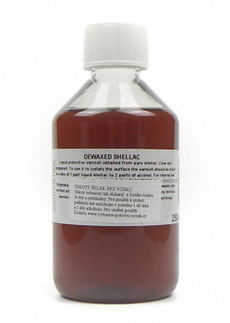 Šelak tekutý bez vosku 250ml