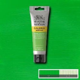 Akrylová barva Galeria 120ml – 483 permanent green light