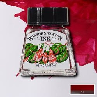 Tuš Winsor Newton 14ml – 203 crimson
