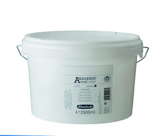 Akrylová barva Akademie 2500ml – 111 titanium white