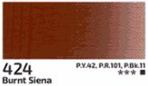Akrylová barva Rosa 400ml – 424 burnt siena