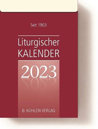 Liturgischer Kalender 2023. Tagesabreißkalender Block
