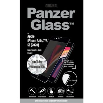 PanzerGlas Privacy Apple iPhone 6/6s/7/8/SE 2020/2022 Swarovski