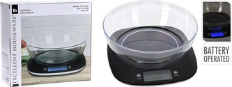 Váha kuchyňská s mísou digitální 5 kg / 1,4 l