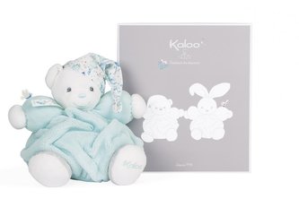 Kaloo Plyšový medvěd tyrkysový Plume 25 cm