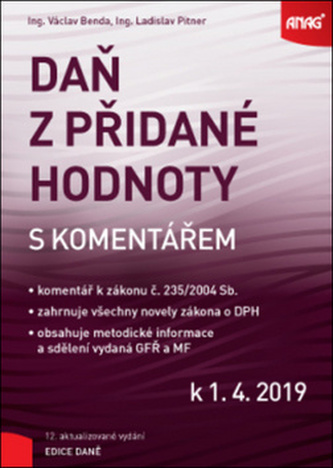 Daň z přidané hodnoty s komentářem 2019