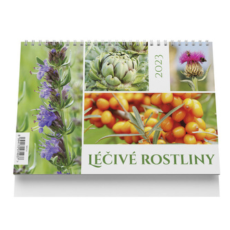 Léčivé rostliny 2023 - stolní kalendář
