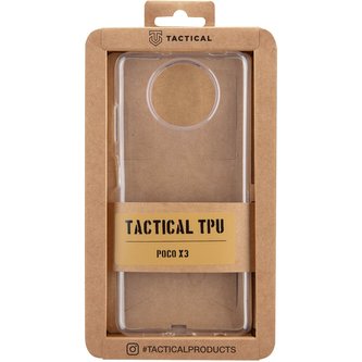 Tactical TPU kryt Xiaomi Poco X3/X3 NFC/X3 Pro čirý