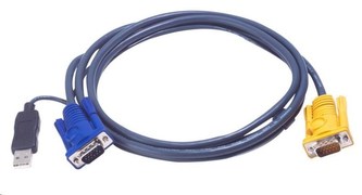 ATEN KVM sdružený kabel k CS-12xx, USB, 3m ATEN KVM sdružený kabel k CS-12xx, USB, 3m