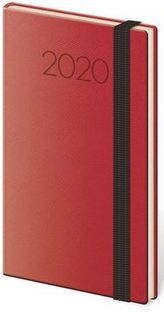 Diář 2020 - New Praga/týdenní/kapesní/červená