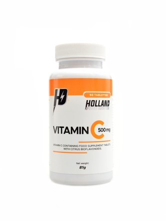 Holland power - Vitamin C 500mg + citrus bioflavonoids hesperidin 90 tablet