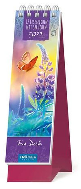 Lesezeichenkalender "Für Dich" 2023
