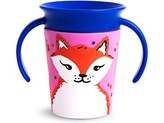 Munchkin - Juniorský hrneček WildLove 360° s oušky 177 ml - lišk
