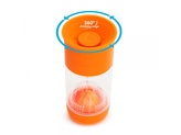 Munchkin - Netekoucí hrnek s infuzérem 414 ml - oranžový