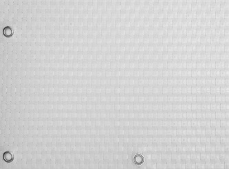 Balkonová ratanová zástěna s očky MALMO, bílá, výška 90 cm šířka 500 cm MyBestHome