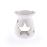 Keramická aromalampa s hvězdou, 6/48