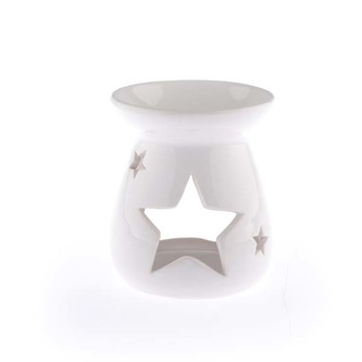 Keramická aromalampa s hvězdou, 6/48