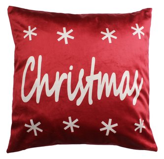 Polštář NAVIDAD červená 45x45 cm MyBestHome