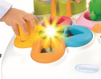 Cotoons Multifunkční hrací stůl růžový